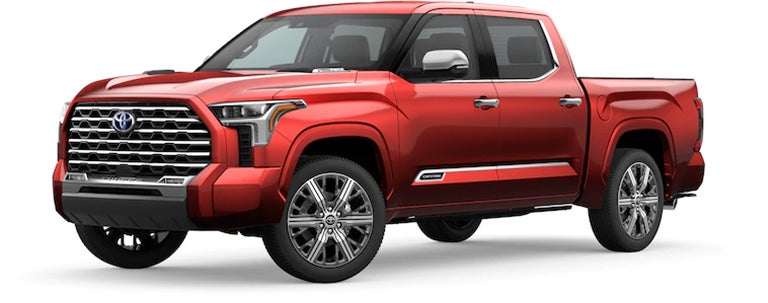 2022 Toyota Tundra Capstone in Supersonic Red | Toyota World of Lakewood in Lakewood NJ