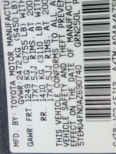 2010 Toyota Tacoma Base