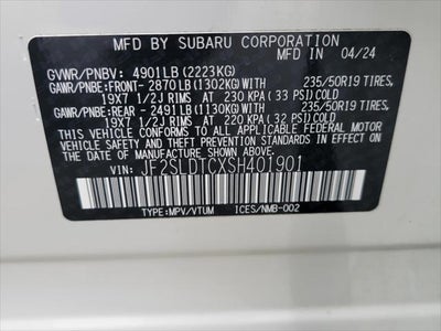 2025 Subaru Forester Touring