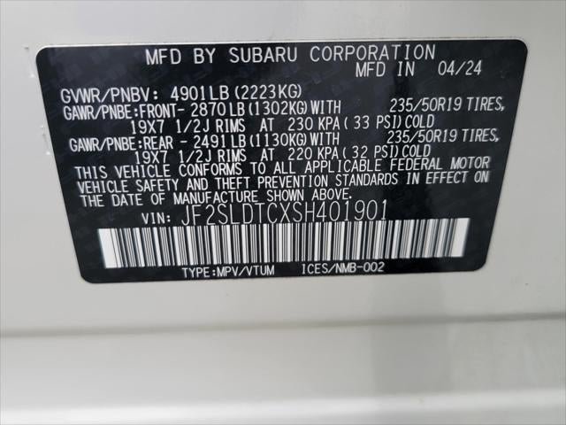 2025 Subaru Forester Touring