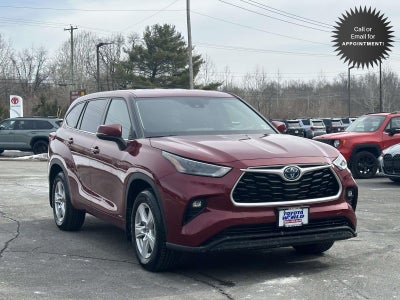 2022 Toyota Highlander Hybrid LE AWD (Natl)