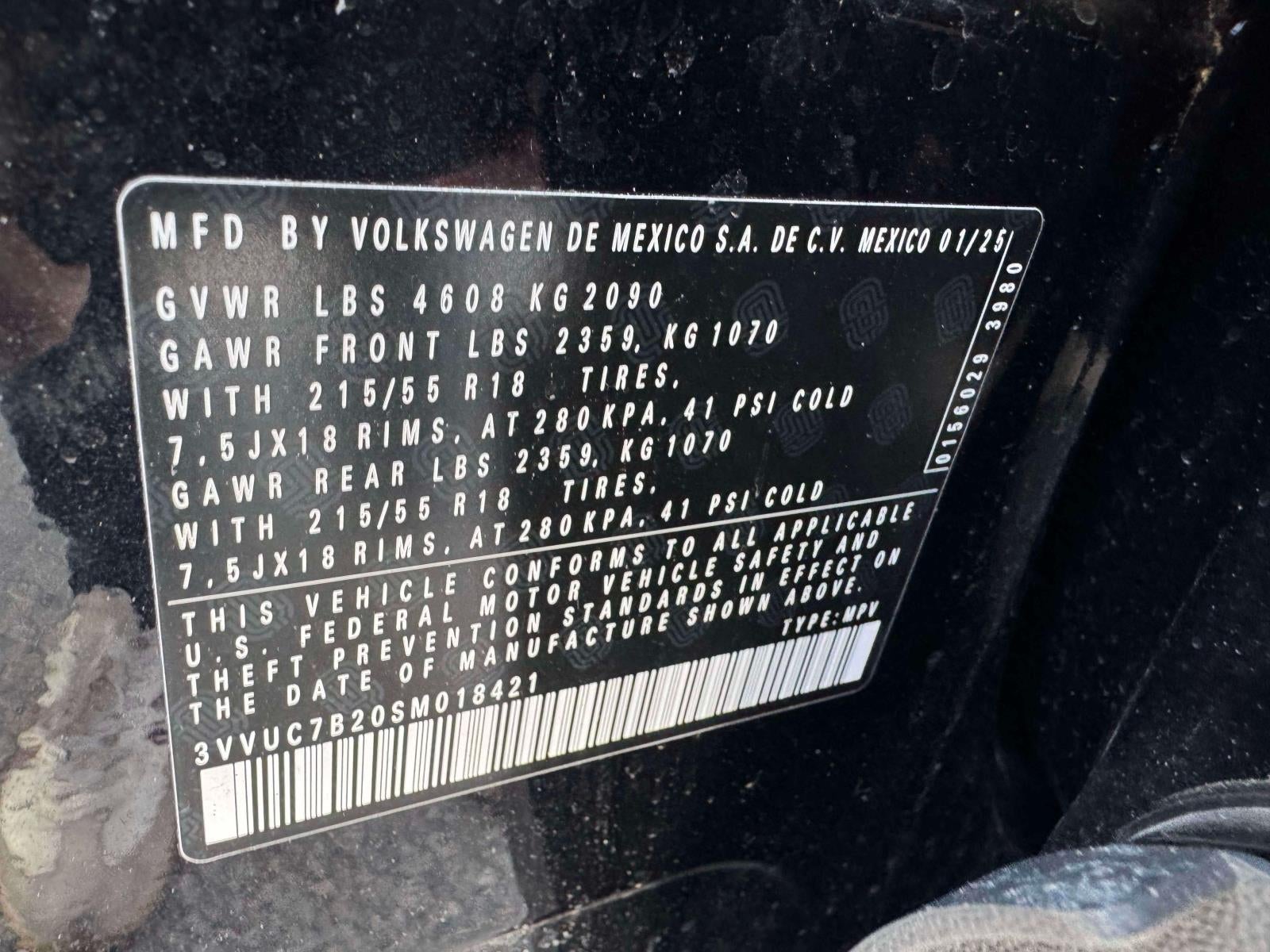 2025 Volkswagen Taos 1.5T SE