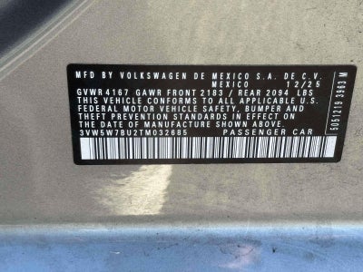 2026 Volkswagen Jetta 1.5T S