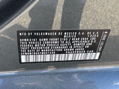 2026 Volkswagen Jetta 1.5T Sport
