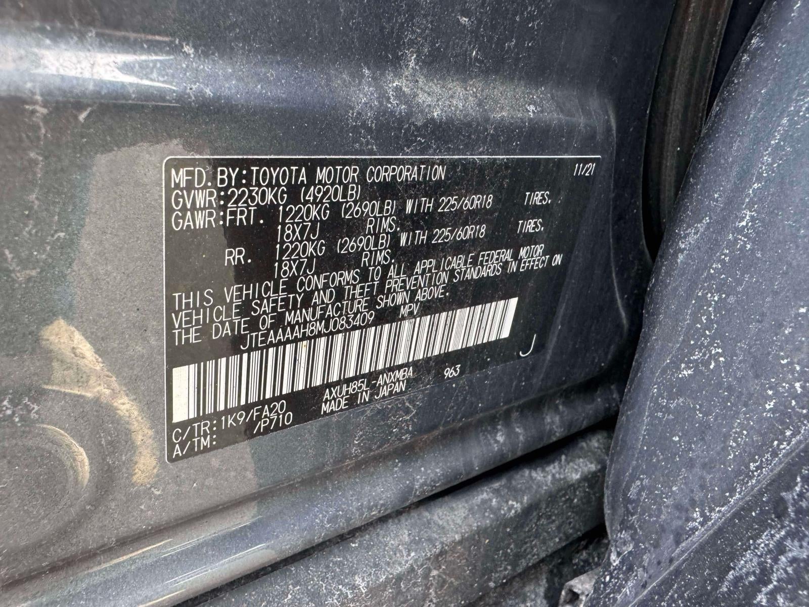 2021 Toyota Venza LE