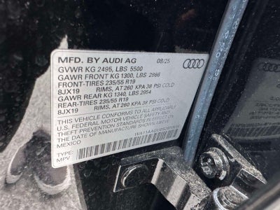 2025 Audi Q5 Premium
