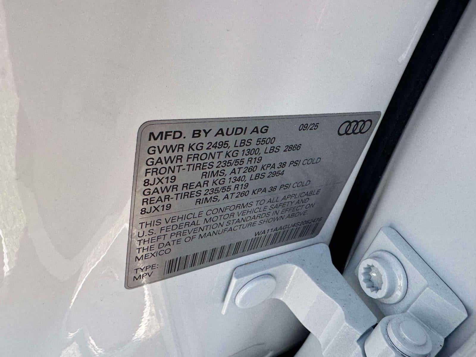 2025 Audi Q5 Premium