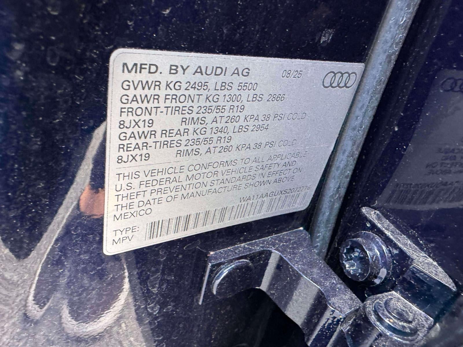 2025 Audi Q5 Premium