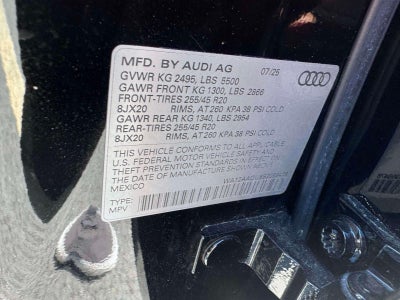 2025 Audi Q5 2.0T Premium Plus