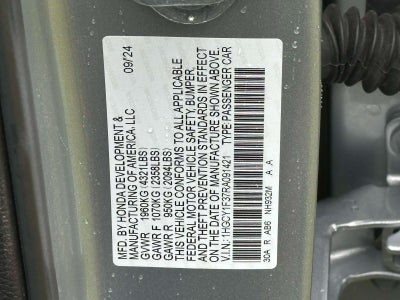 2024 Honda Accord Sedan EX CVT