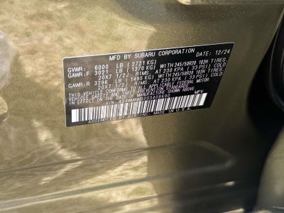 2025 Subaru Ascent Onyx Edition Touring 7-Passenger