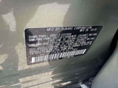 2020 Subaru Forester CVT