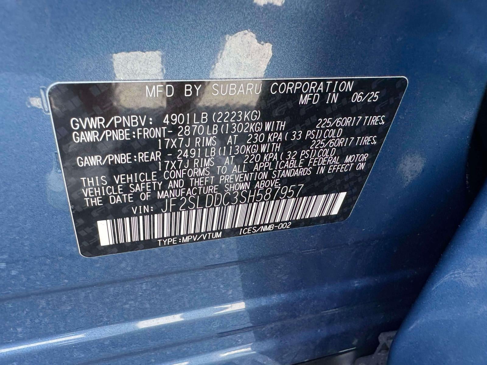 2025 Subaru Forester Premium AWD