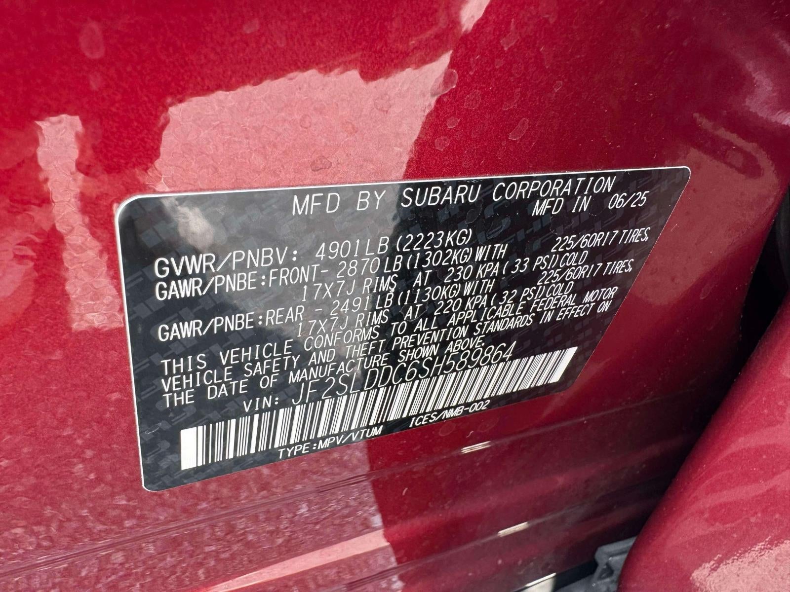 2025 Subaru Forester Premium AWD