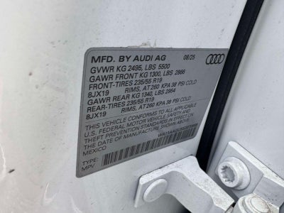2025 Audi Q5 Premium 2.0 TFSI quattro