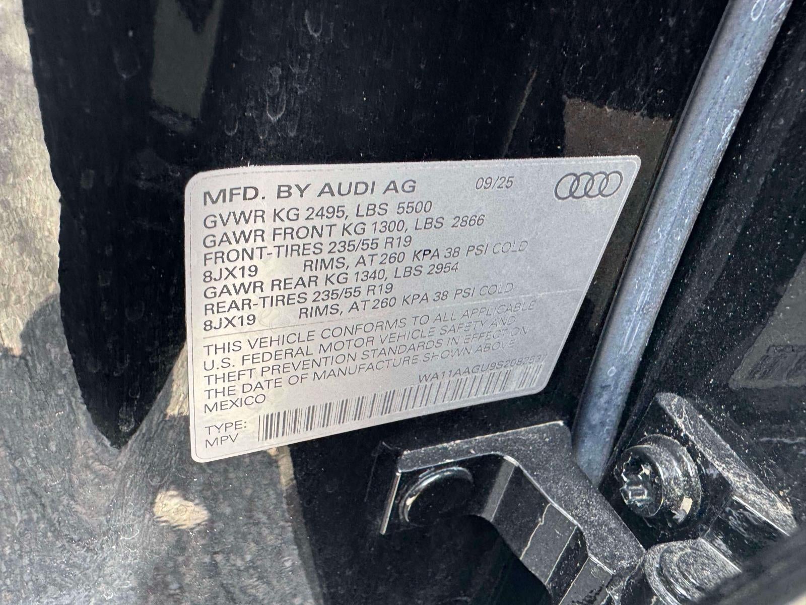 2025 Audi Q5 Premium 2.0 TFSI quattro