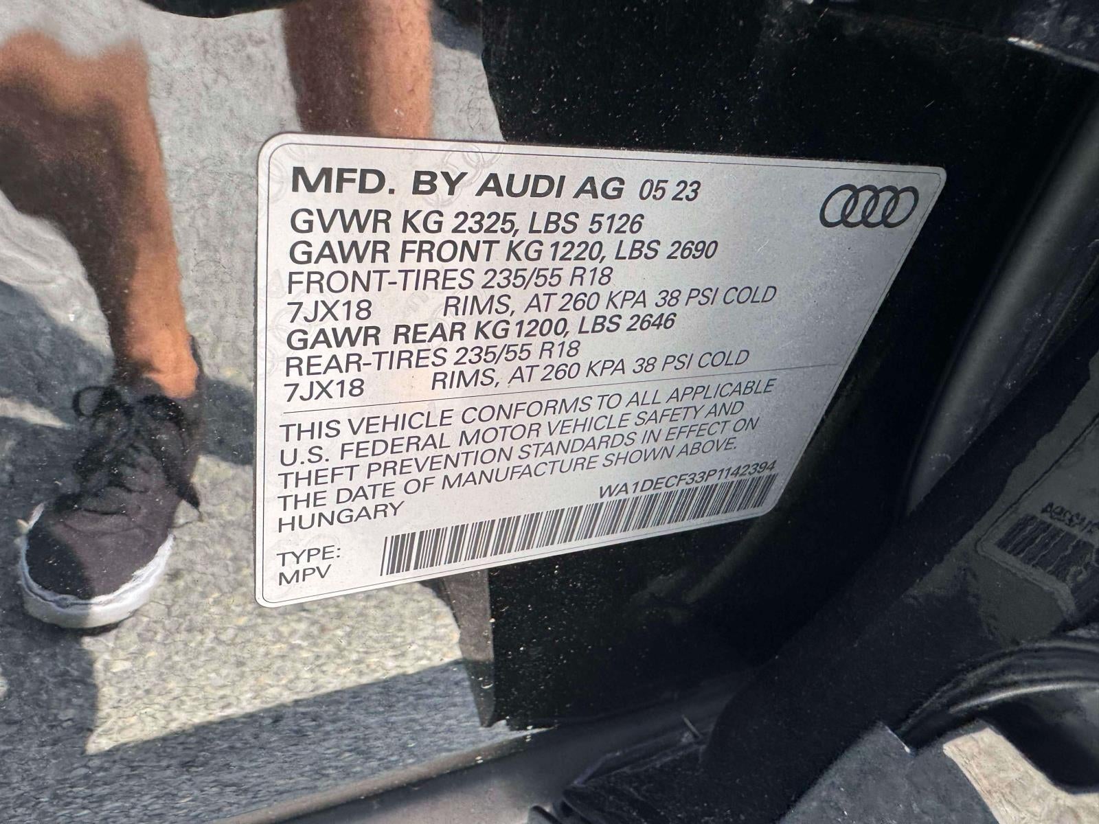 2023 Audi Q3 S line Premium 45 TFSI quattro
