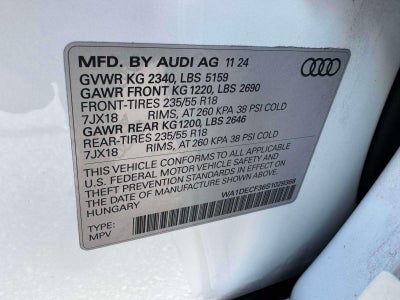 2025 Audi Q3 S line Premium 45 TFSI quattro