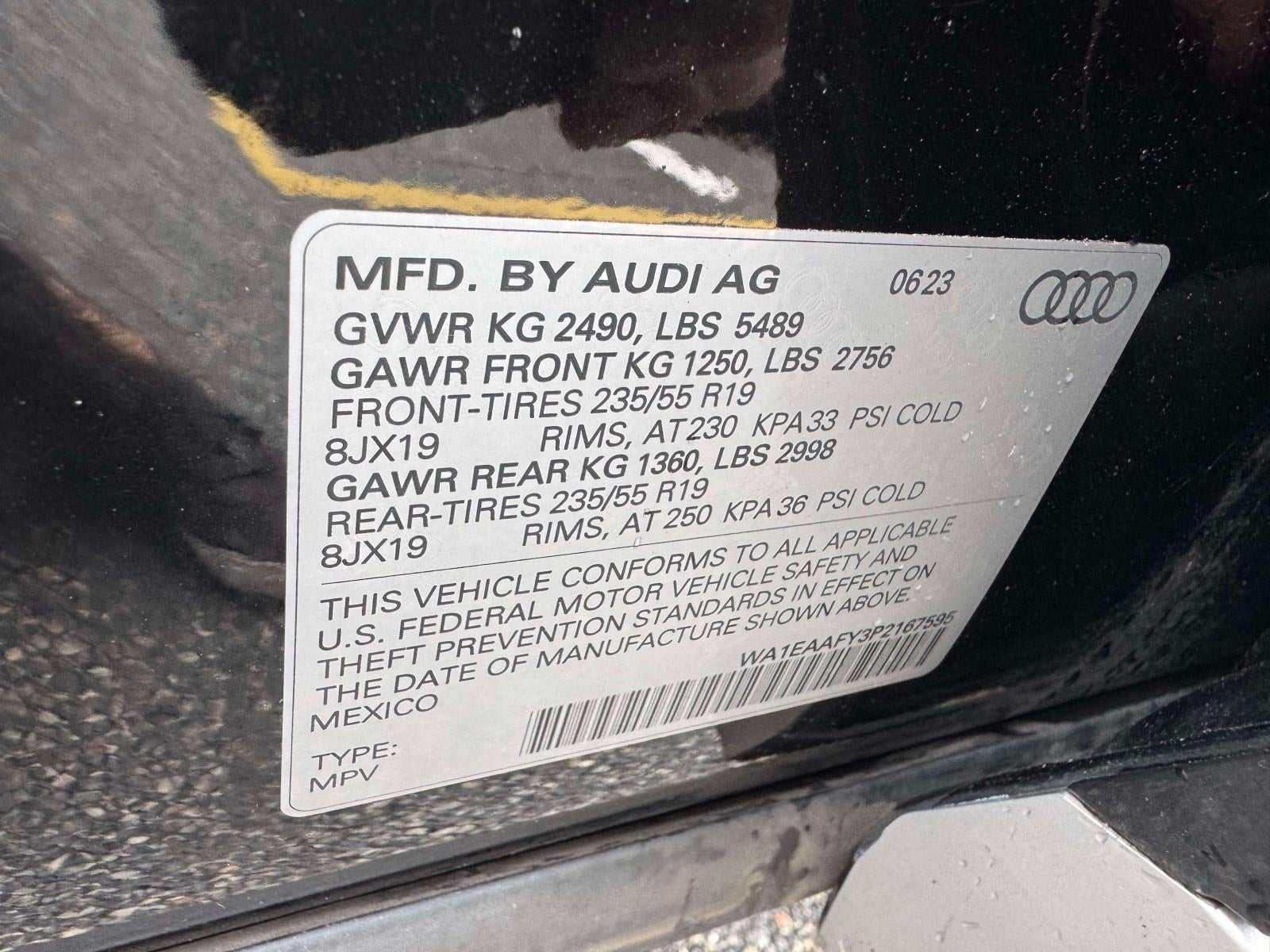 2023 Audi Q5 S line Premium Plus 45 TFSI quattro