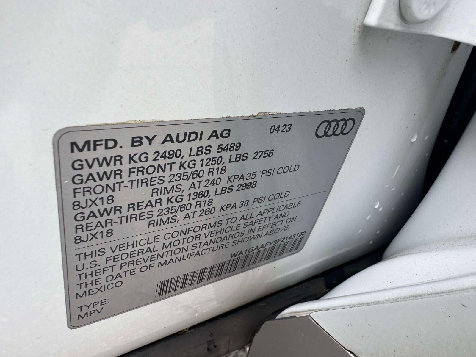 2023 Audi Q5 S line Premium 45 TFSI quattro