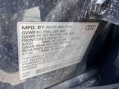 2025 Audi Q7 Premium Plus 55 TFSI quattro
