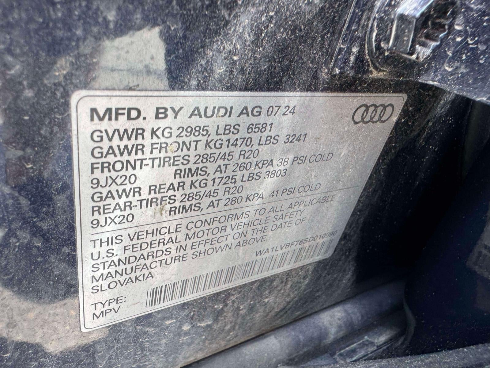 2025 Audi Q7 Premium Plus 55 TFSI quattro