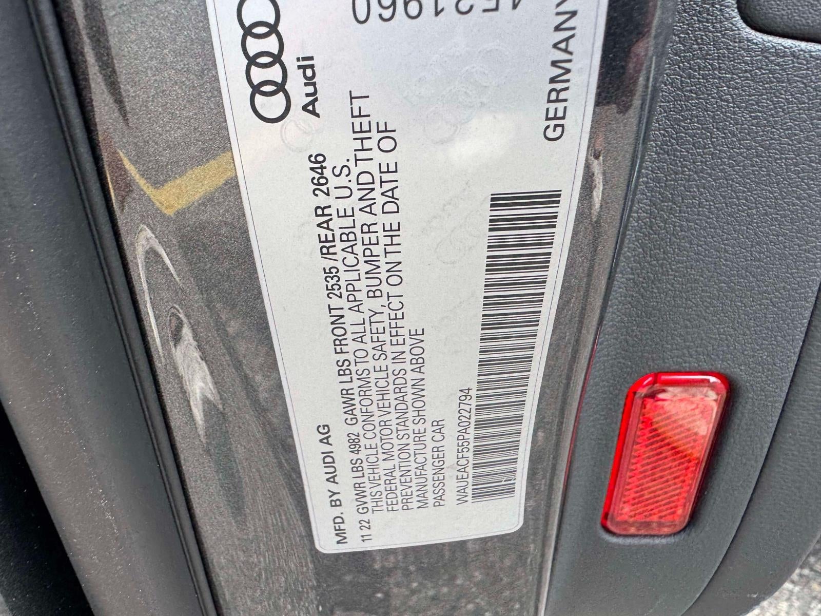 2023 Audi A5 Sportback S line Prestige 45 TFSI quattro