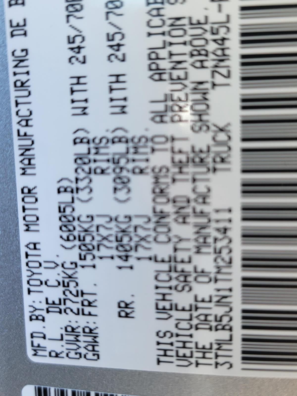 2026 Toyota Tacoma SR5