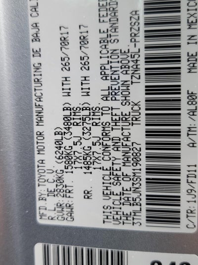 2025 Toyota Tacoma TRD Off-Road