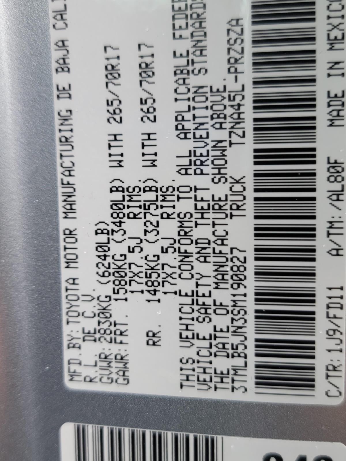 2025 Toyota Tacoma TRD Off-Road