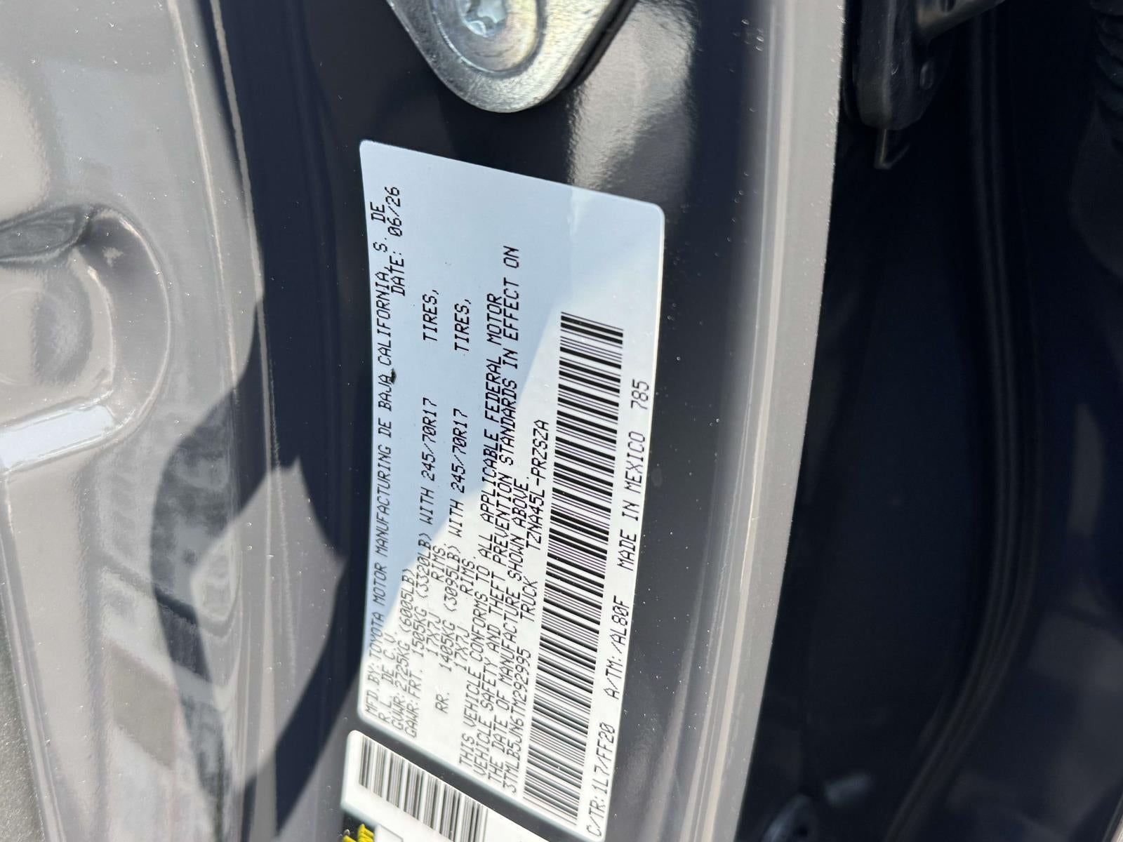 2026 Toyota Tacoma SR5