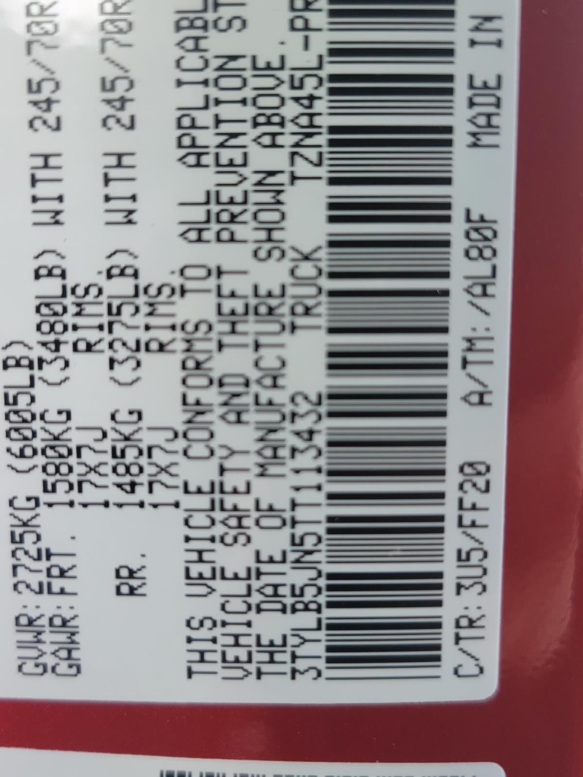 2026 Toyota Tacoma SR5