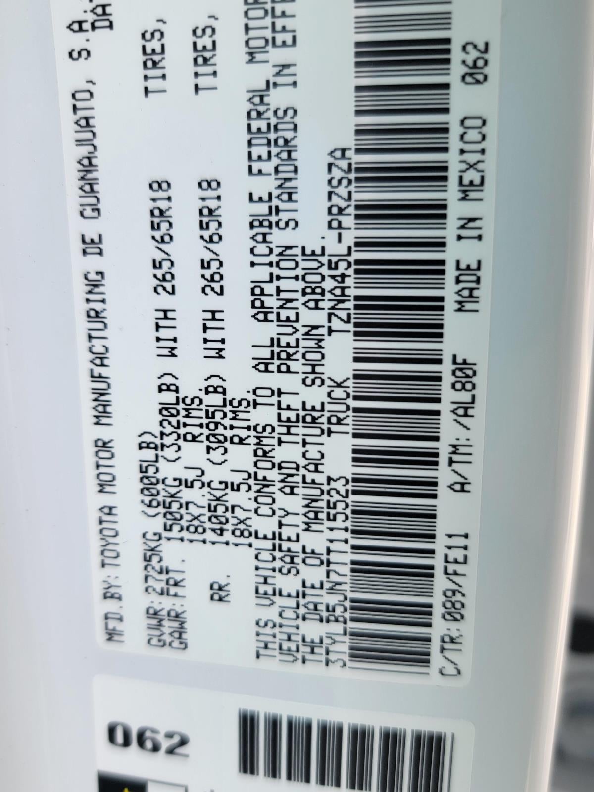 2026 Toyota Tacoma TRD Sport