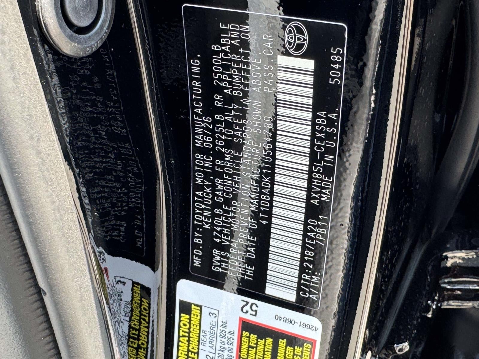 2026 Toyota Camry SE AWD