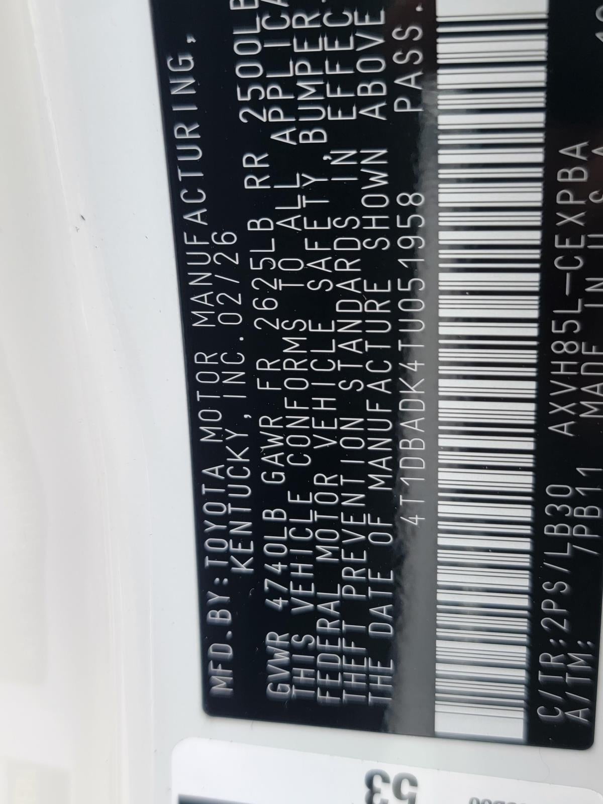 2026 Toyota Camry XSE AWD