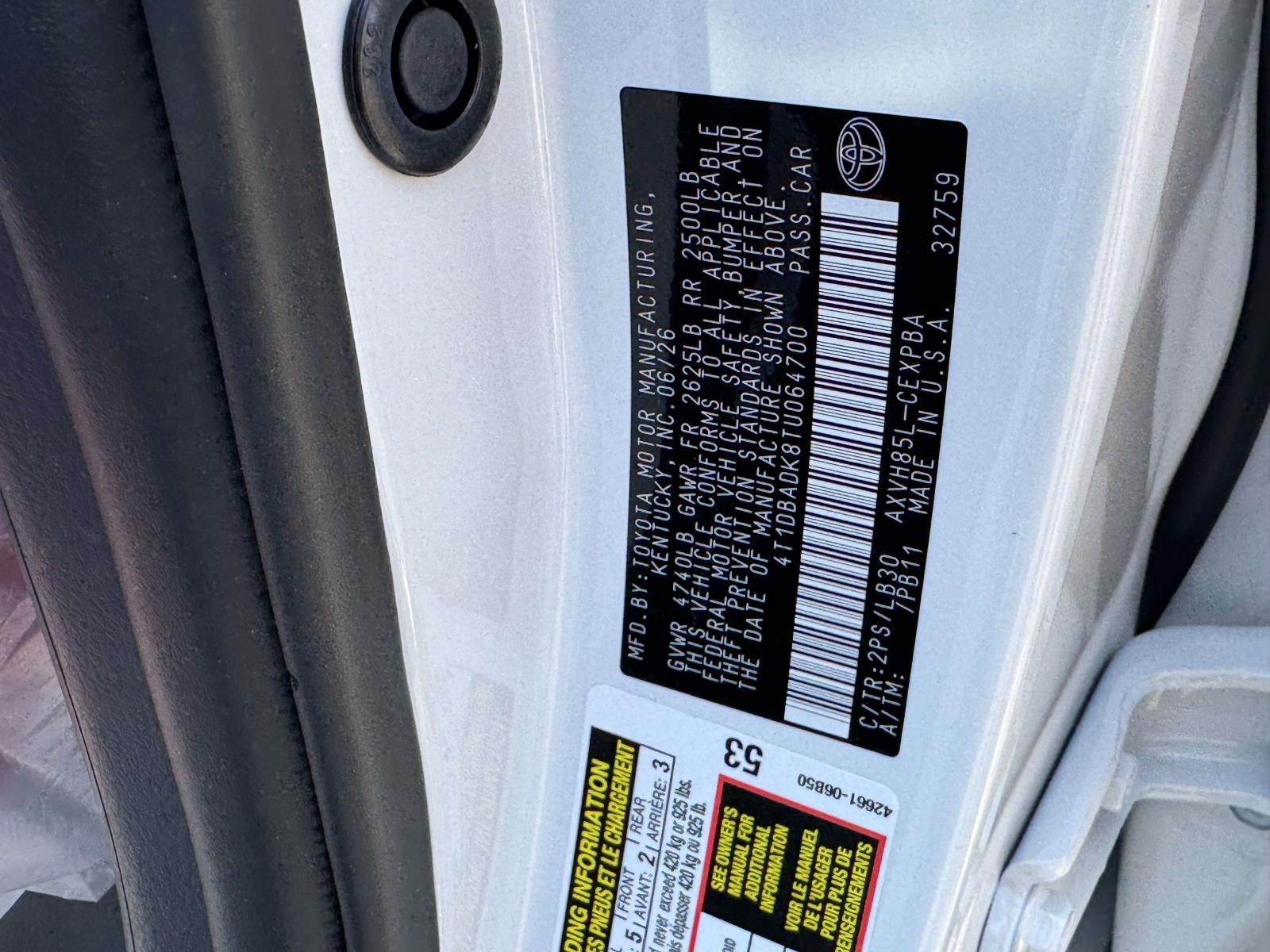 2026 Toyota Camry XSE AWD