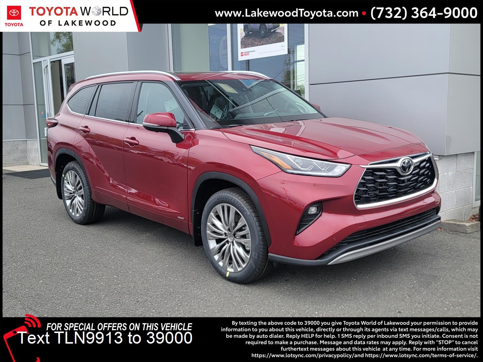2026 Toyota Highlander Hybrid Platinum