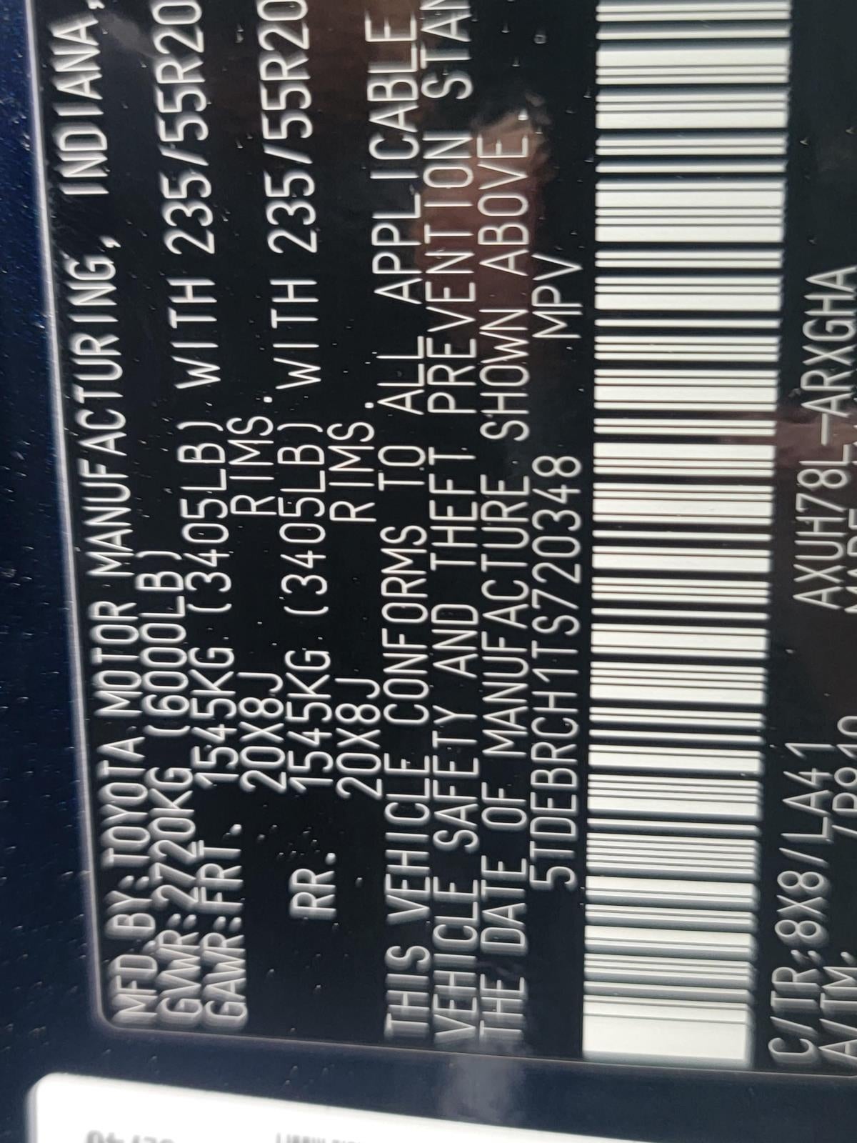 2026 Toyota Highlander Hybrid Platinum