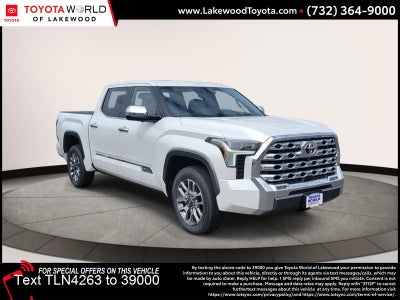 2026 Toyota Tundra 1794 Edition