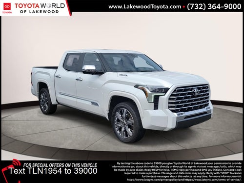 2026 Toyota Tundra i-FORCE MAX Tundra Capstone