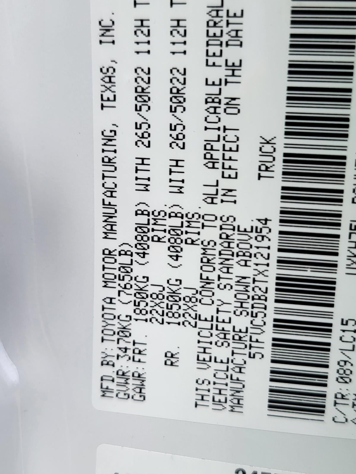 2026 Toyota Tundra i-FORCE MAX Tundra Capstone