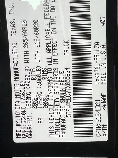 2026 Toyota Tundra Limited