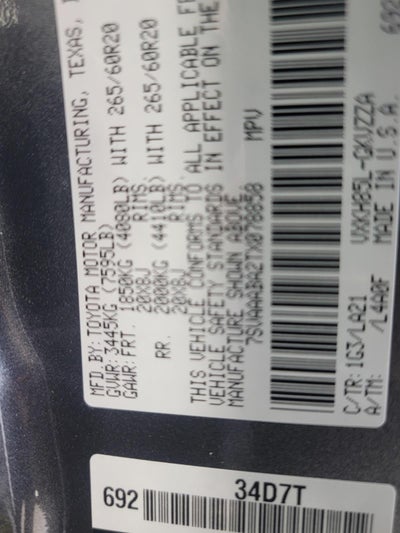 2026 Toyota Sequoia Platinum