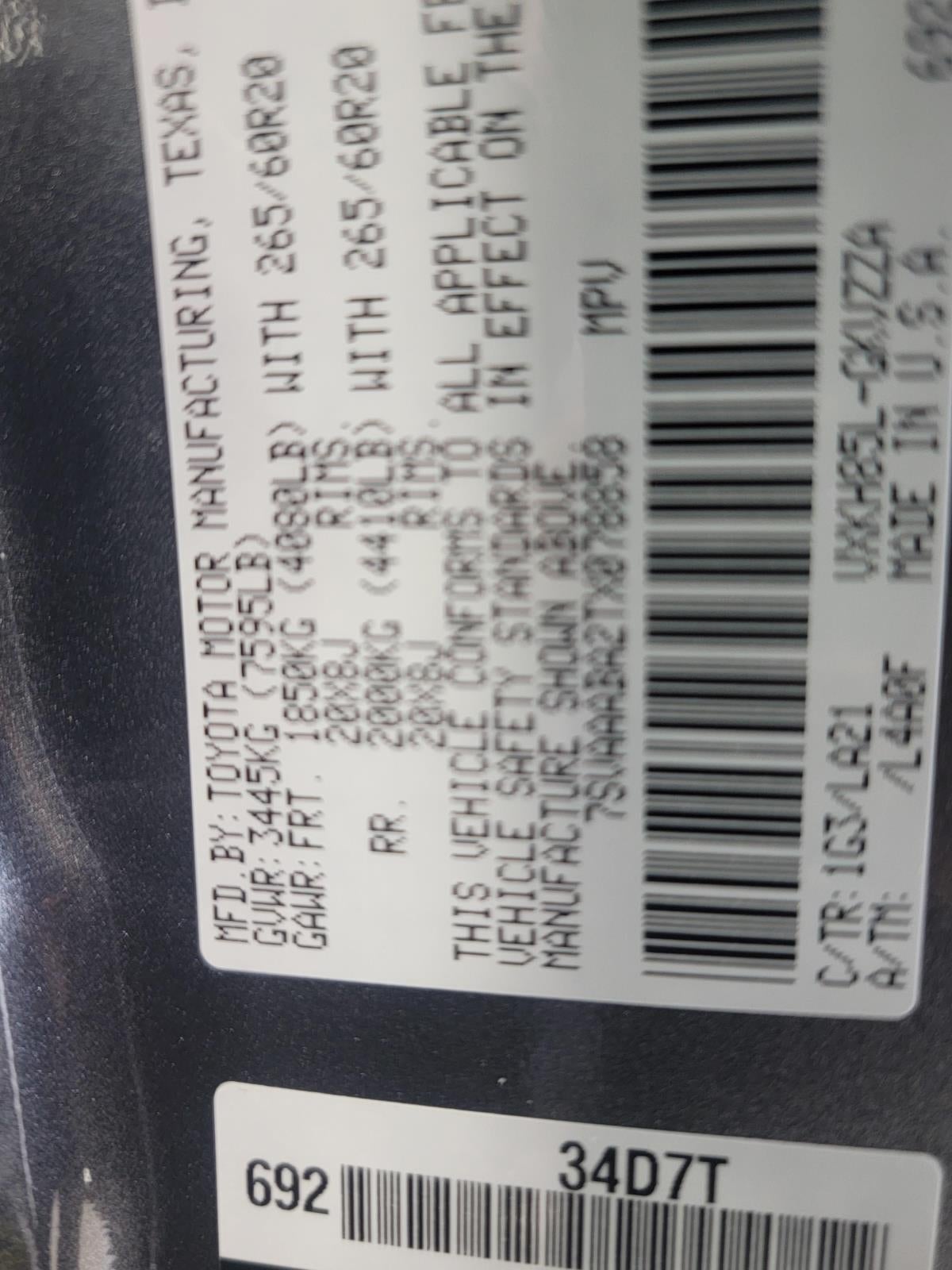 2026 Toyota Sequoia Platinum