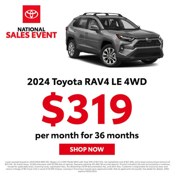 Toyota New Car Specials | Lakewood Toyota dealer in Lakewood NJ