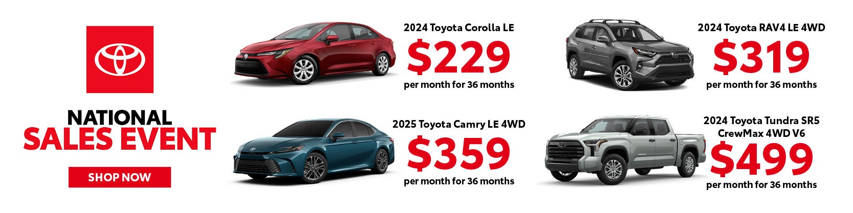 Toyota New Car Specials | Lakewood Toyota dealer in Lakewood NJ