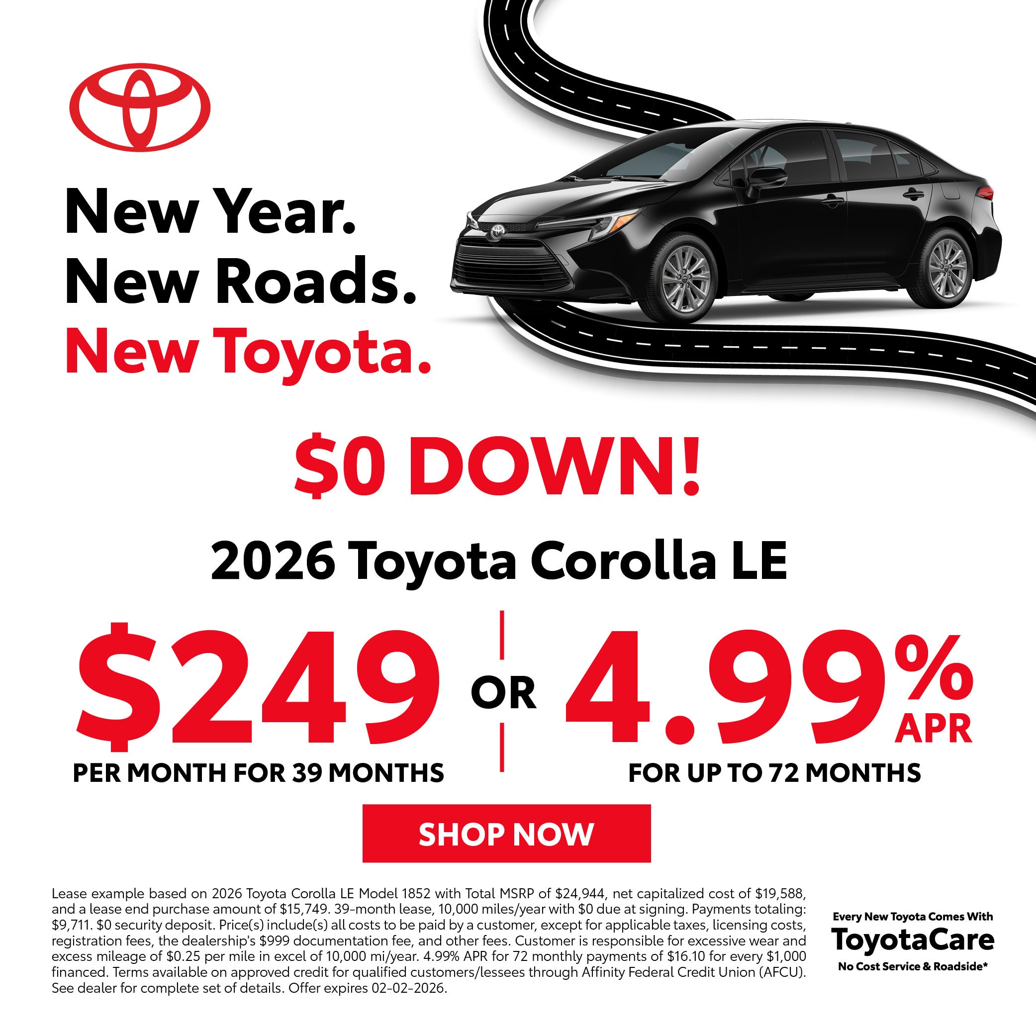 Corolla Lease