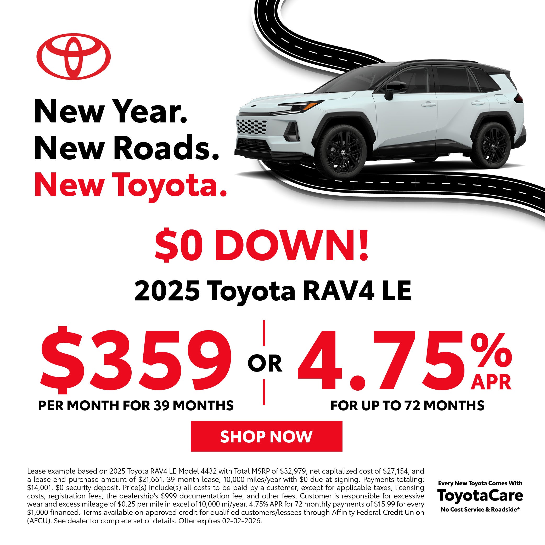 RAV4 Lease